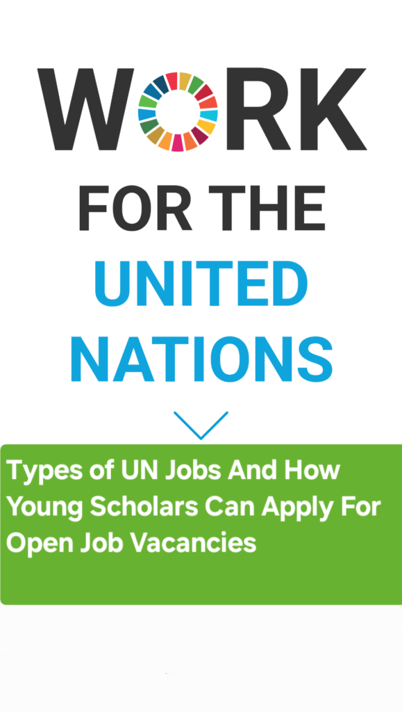 Types of UN Jobs And How Young Scholars Can Apply