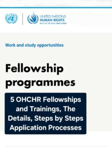 OHCHR Fellowships and Trainings