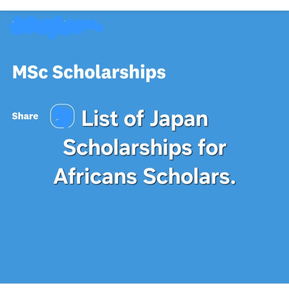 Scholarships for African Scholars