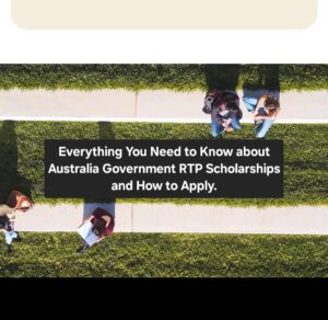 Australia Government RTP Scholarships
