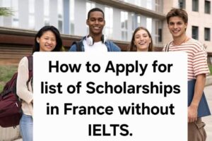 Scholarships in France